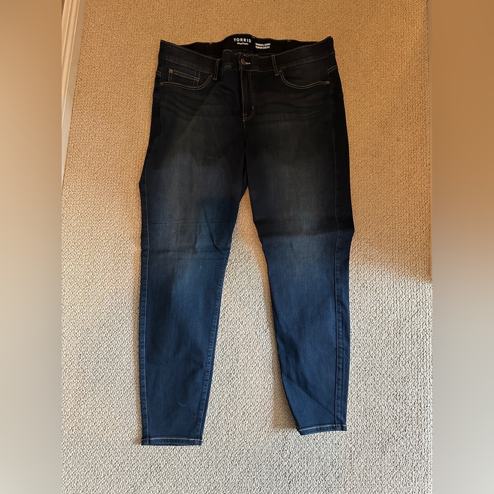 Torrid Dark Wash Skinny Jeans - Women's